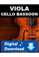 Viola & Cello or Bassoon